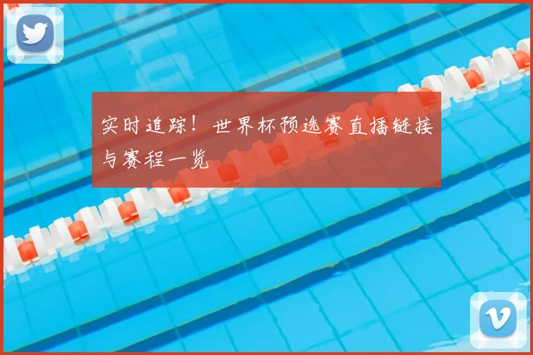 实时追踪！世界杯预选赛直播链接与赛程一览